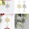 💥LAST DAY SALE 50% OFF💥Christmas S-Hooks with Snowflake(20pcs)