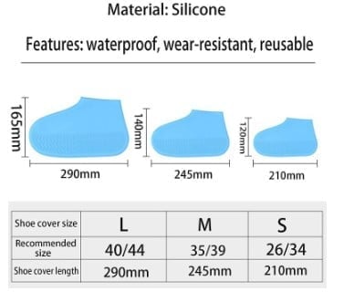 Christmas Hot Sale 48% OFF - Waterproof Shoe Cover Silicone - Buy 2 Get Extra 10% OFF