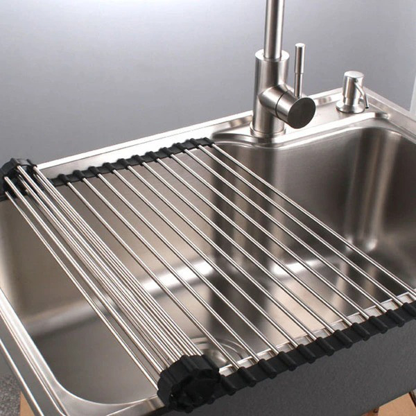 (🎄Christmas Promotion--48% OFF)Multifunctional Roll Up Sink Rack(👍BUY 2 GET EXTRA 10% OFF)