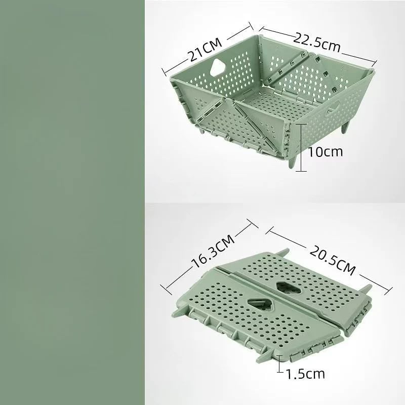 🎁TikTok Last Day Sale - 70% OFF🔥Foldable Multi-Functional Draining Storage Basket