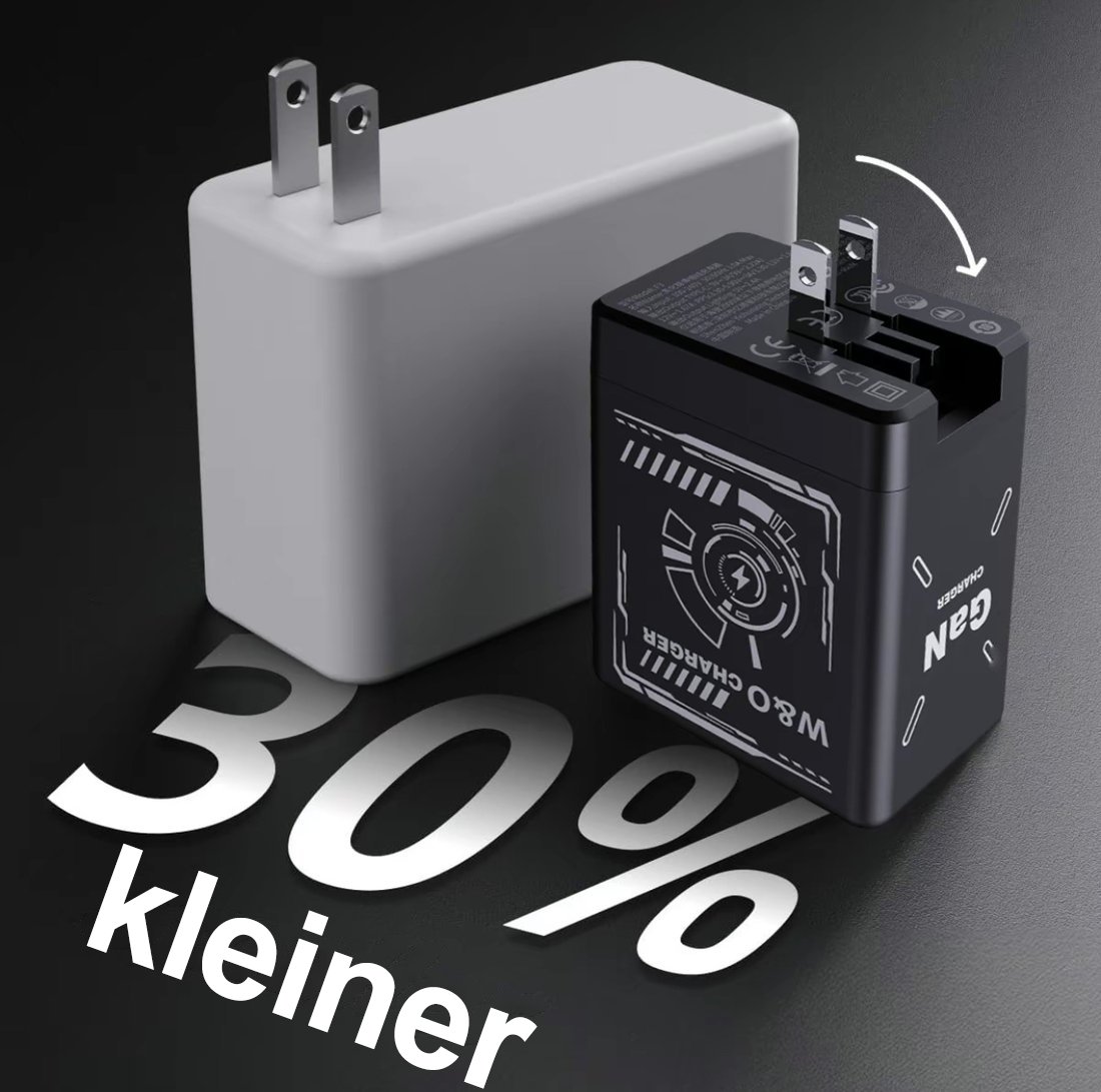 🔥Letzter Tag 50% RABATT-2-in-1 GaN kompatibel mit 120W Schnellladegerät