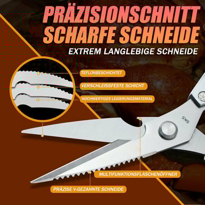 🔥Heißer Verkauf🏆69.000+ VERKAUFT!🔥Küchenschere Allzweck