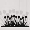 🔥 Independence Day Sale – 50% OFF! 🔥 Metal Wildflower Iron Stand – Minimalist Floral Sculpture for Home & Dining Room Decor