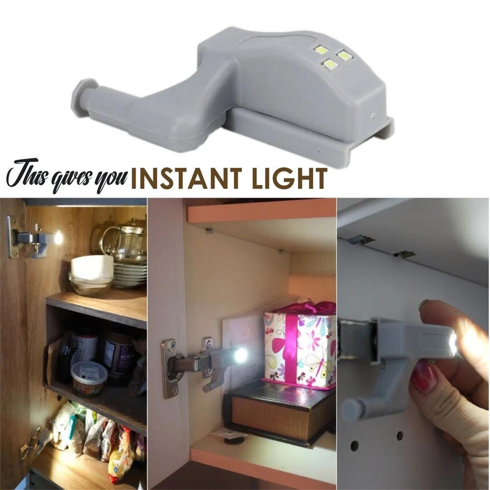 Last Day Promotion - 62% OFF🔥Hinge LED Light(🌈🌈Buy more save more)