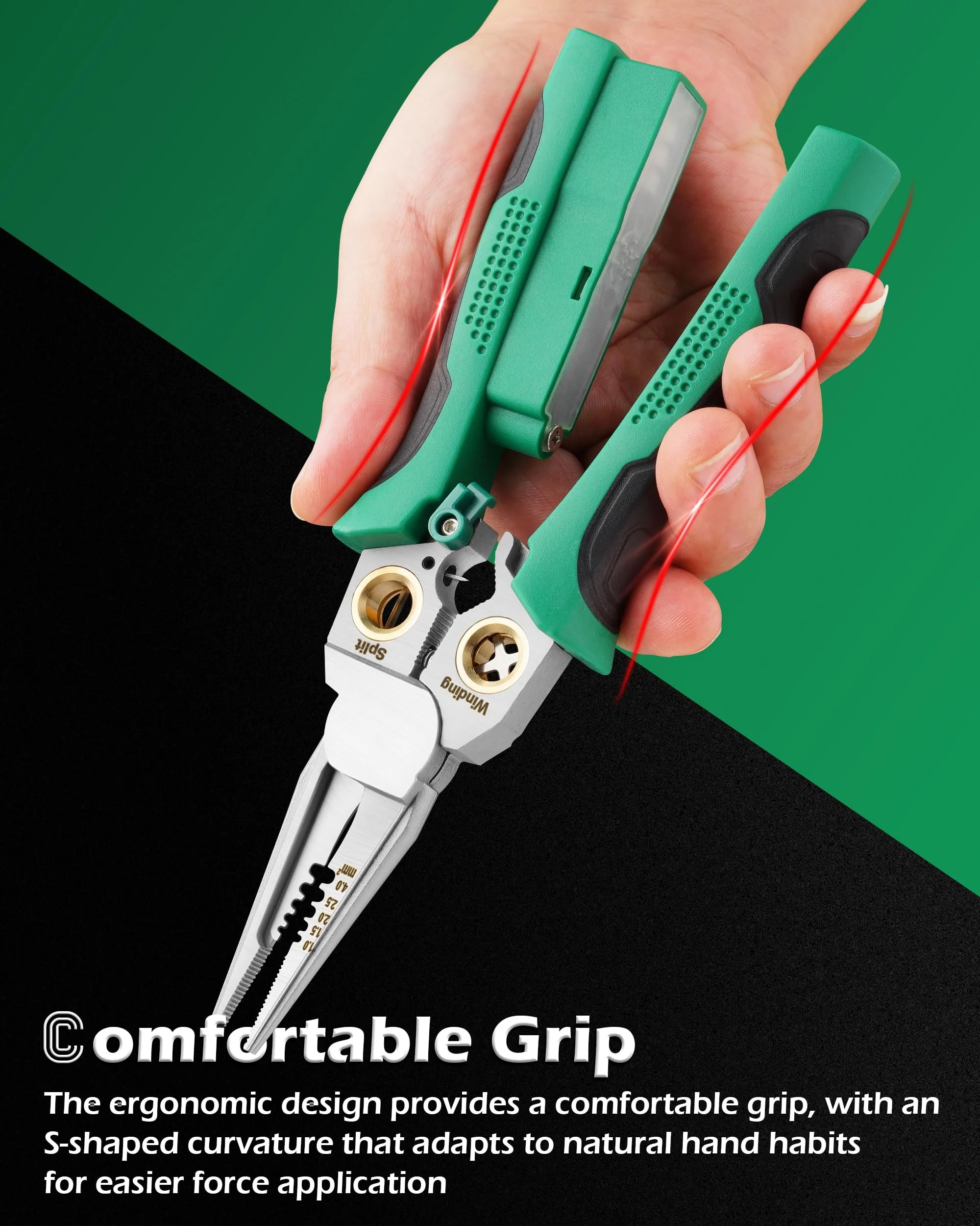 🔥Father's Day Sale 49% OFF-8-in-1 Wire Stripping Pliers