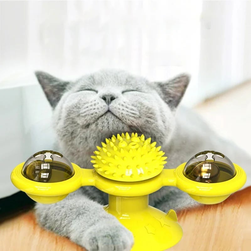 🔥Last Day Promotion 70% OFF🔥Interactive Windmill Cat Toys with Catnip