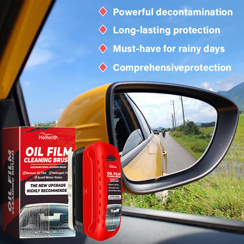 🔥2024 SALE - 2 IN 1 Windshield Stains & Oil Film Cleaner