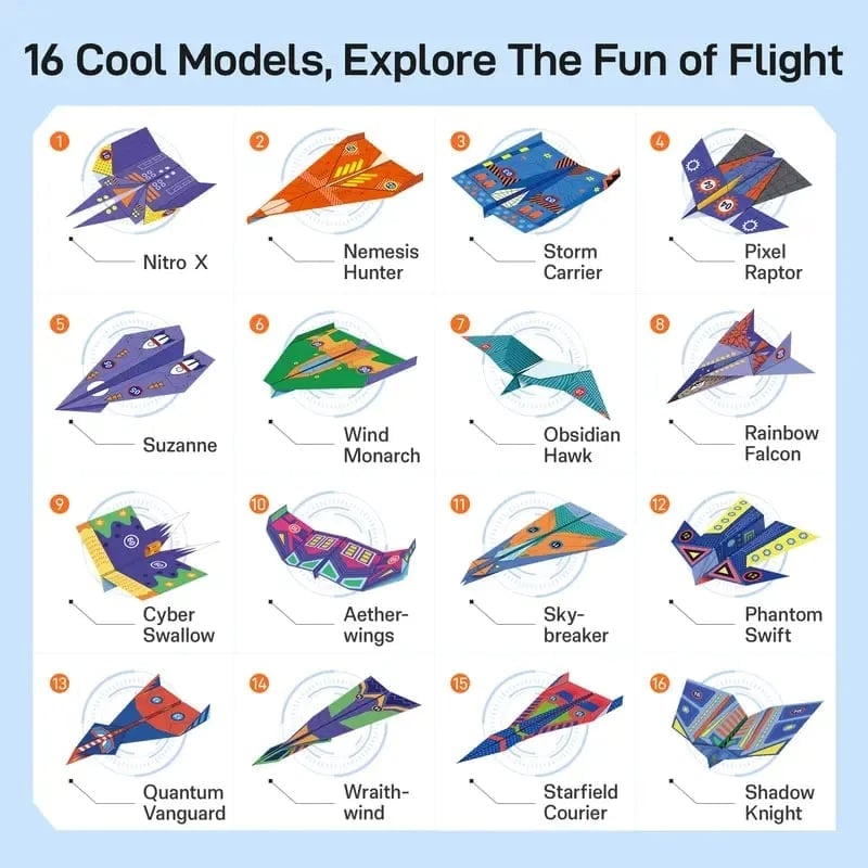 🔥Last Day Promotion 50% OFF🔥DIY Paper Airplane Book