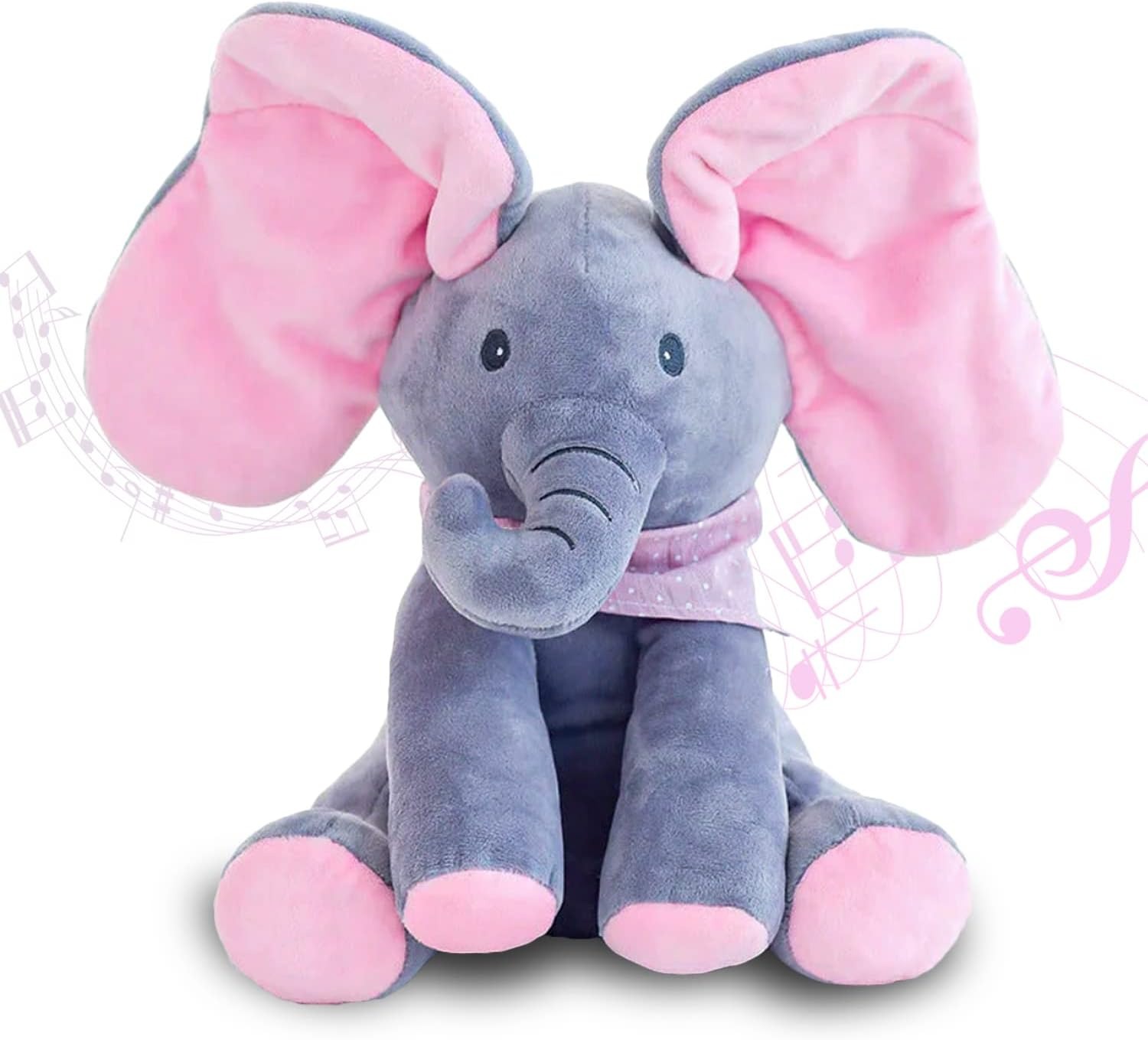 Entertaining Talking Elephant Plush Doll