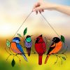 🔥Last Day Promotion - 49% OFF🔥Birds Stained Window Panel Hangings - Buy 2 Free Shipping