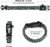 Emergency Paracord Bracelets- Best Wilderness Survival-Kit for Camping