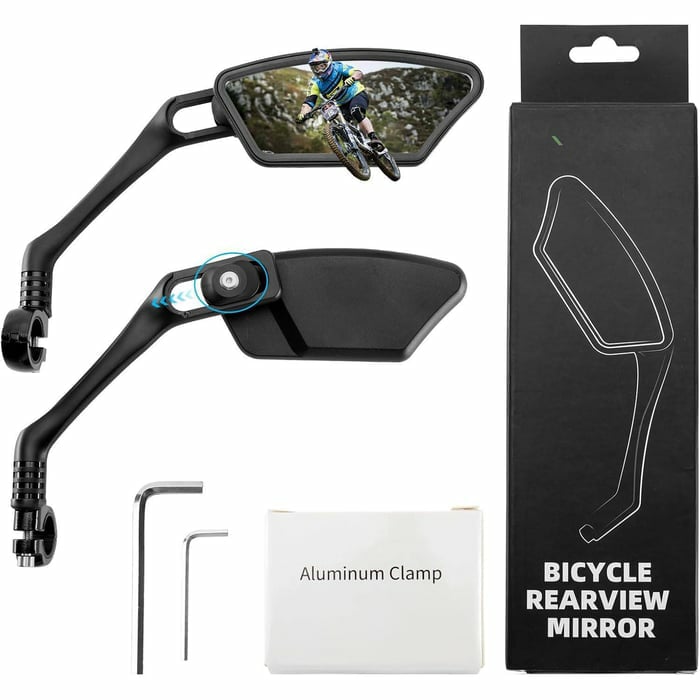 🚴‍♂️Fahrradspiegel für mehr Sicherheit und Komfort! ✨Klarer Blick, mehr Komfort bei jeder Fahrt