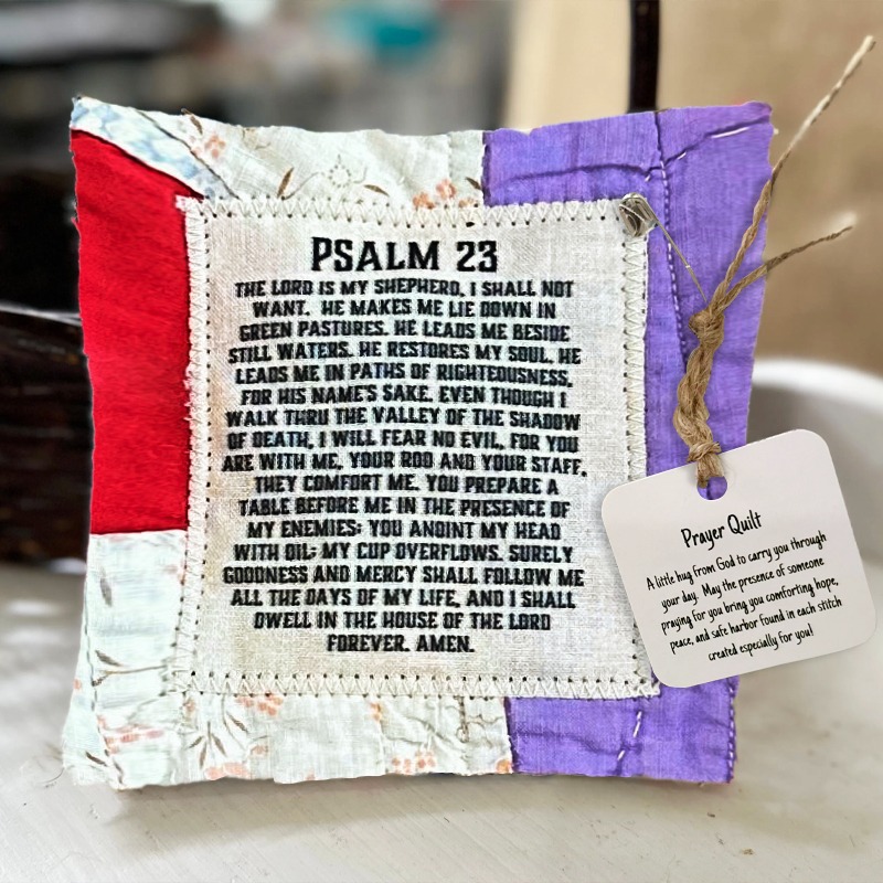 🔥Buy More Get More Free-✝️Prayer Quilt with cross inside-Buy More Get More Free