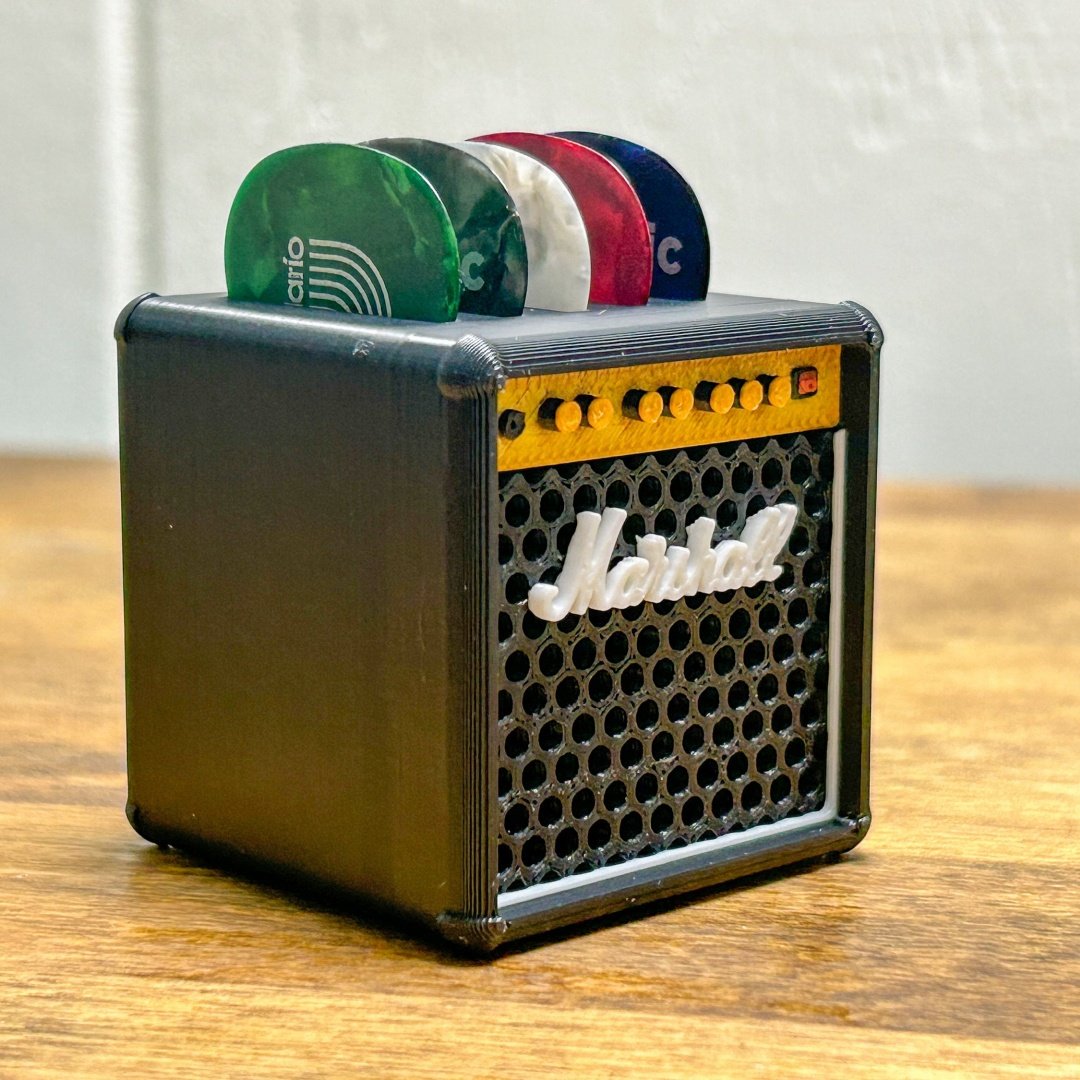 🎸Mini Guitar Amp Pick Holder