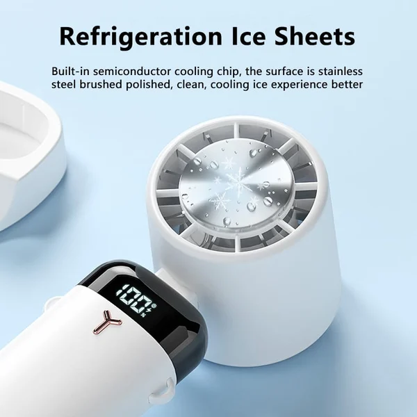 (Last Day Promotion -50% OFF) ❄️Portable electric cold compress cooling fan🤩, BUY 2 FREE SHIPPING