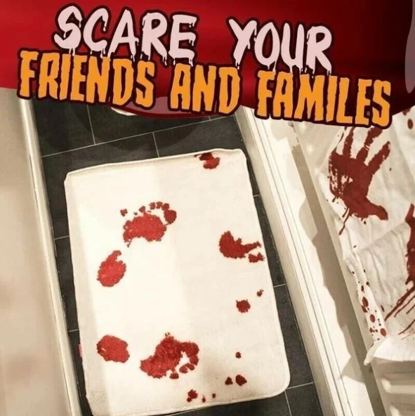 🎃Halloween Flash Sale 50% OFF👻Bloody Bath Mat