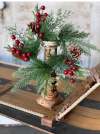 🍁Fall Harvest Sale: 60% OFF! Farmhouse Christmas Candle Ring,Christmas Decoration For Candle
