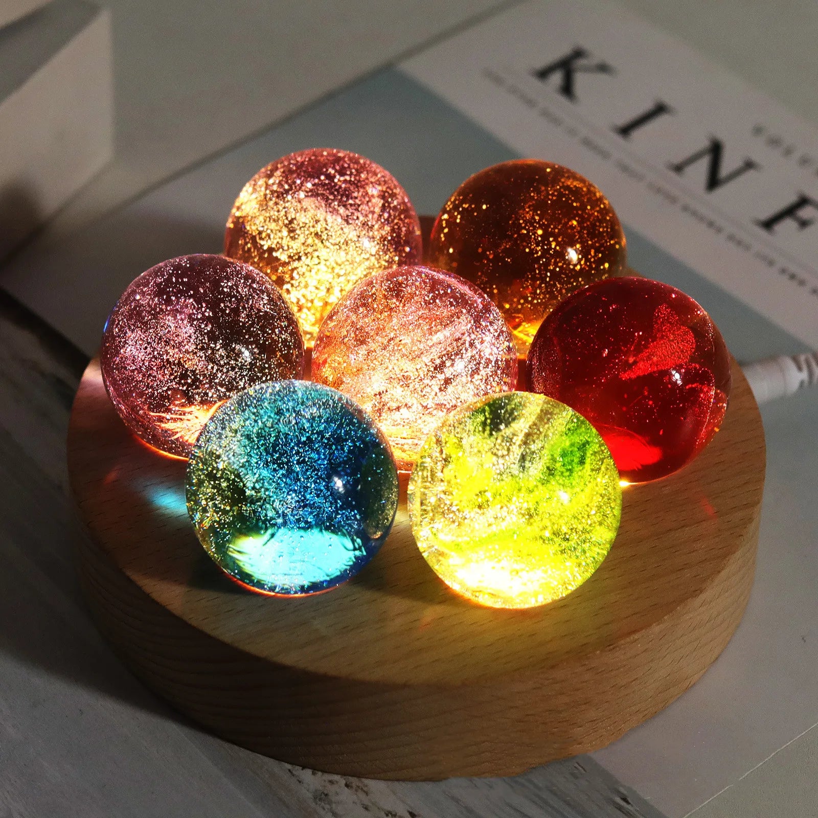 🔥Last Day Promotion 48% OFF-🎁-Crystal Ball Night Light