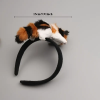 Plush cat headband