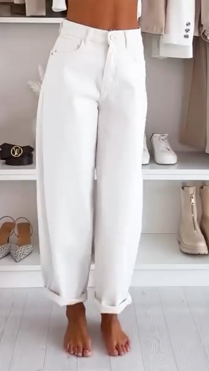Women's Casual Straight Jeans