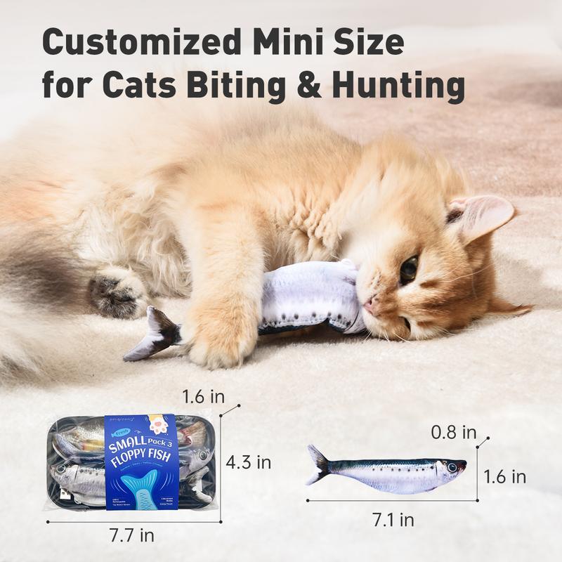 🎁TikTok Last Day Sale - 70% OFF🎉Realistic Flopping Fish Cat Toys