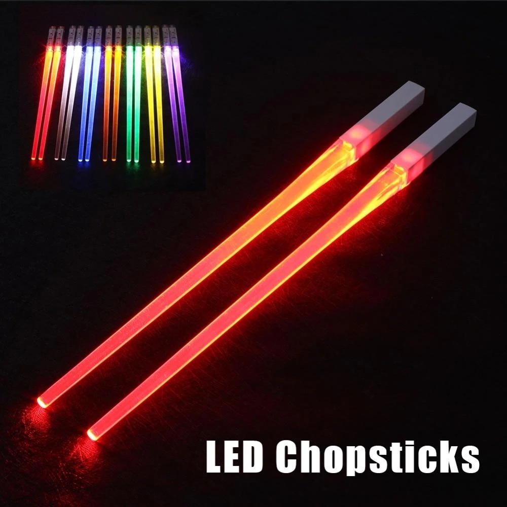 🔥LAST DAY 50% OFF🔥Glowing Chopsticks(1 Pair) - Buy 2 Get Extra 10% OFF