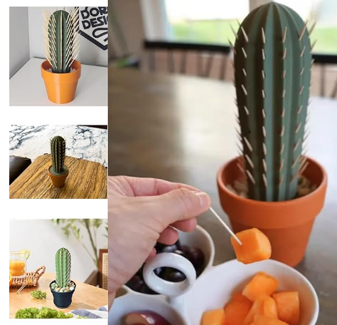 🔥Last Day Promotion - 60% OFF🎁Cactus Toothpick Holder- Toothpick Dispenser