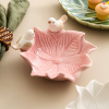 🌸 Handmade Ceramic Bird Flower Plate — Where Art Meets Functionality 🌟