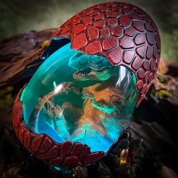 Last Day 50% OFF🔥Handmade Dinosaur Eggs Hatchlight