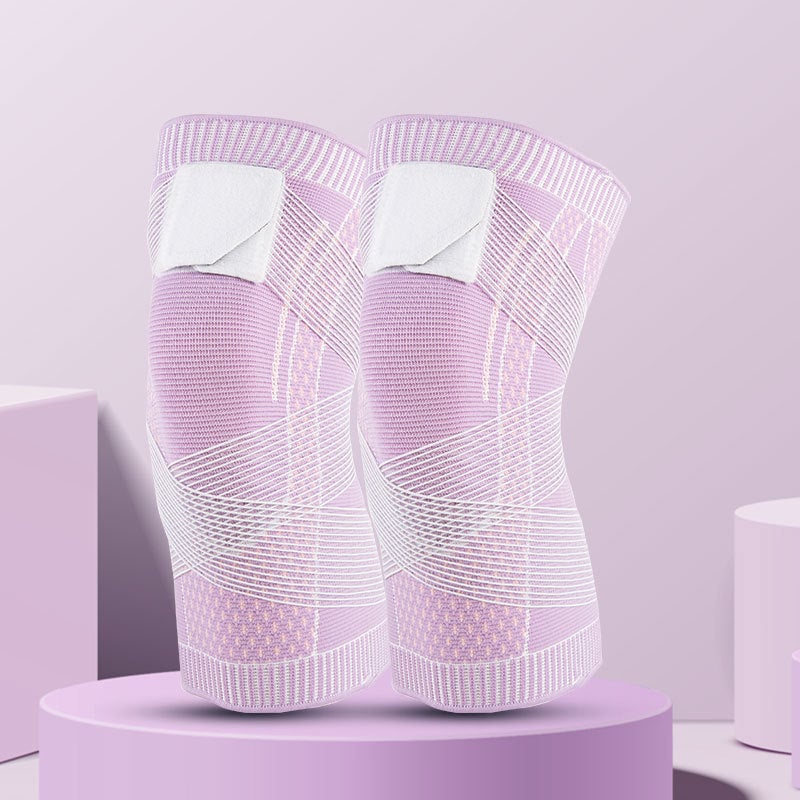 (💝2023 The latest version Save 60%OFF)Knitted Nylon Strap Knee Pads