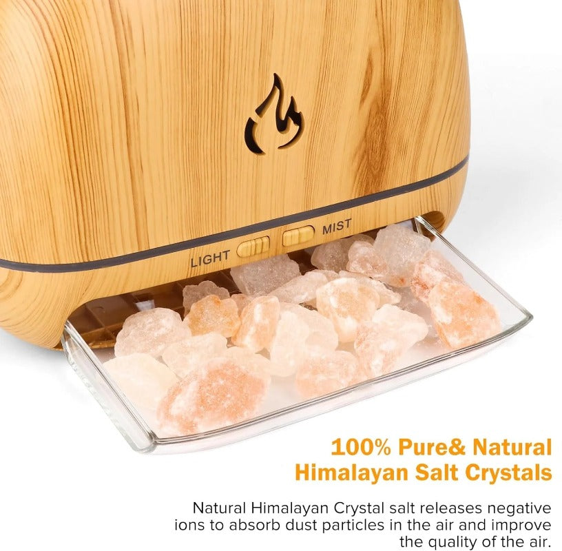 🔥2024 Hot Sale 🔥 3-in-1 Himalayan Salt Rock Scent Diffuser