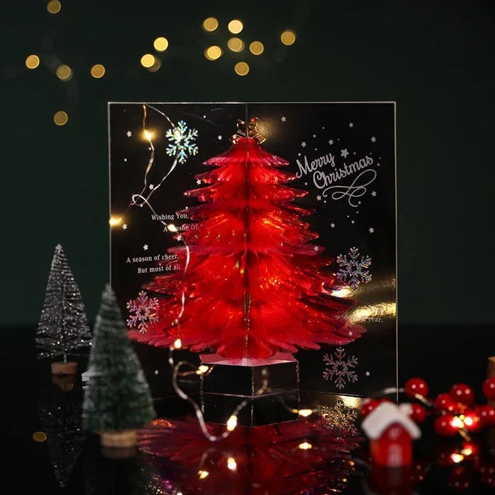 🎅Hot Sale 49% OFF✨️3D Christmas Handmade Cards，BUY 5 GET 3 FREE