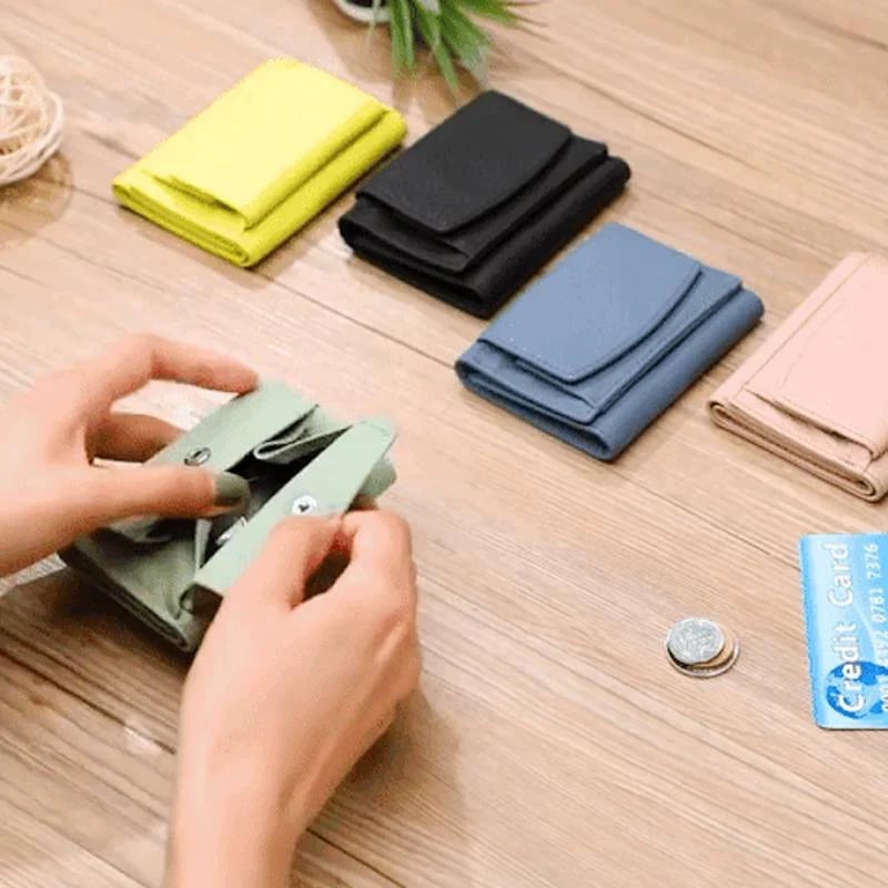 🥰Summer Sale 💐Handmade Leather RFID Wallet