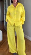 Women's Collar Solid Color Casual Suit