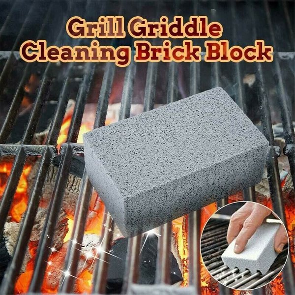 (🔥Last Day Promotion 50% OFF)  Grill Griddle Cleaning Brick Block－Buy 5 Get 5 Free & Free Shipping