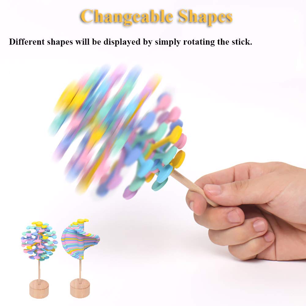 (🎄CHRISTMAS EARLY SALE-48% OFF) Wooden Spiral Lollipop Stress Relif Toy(BUY 2 GET FREE SHIPPING)