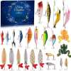 🔥Last Day 60% OFF🔥24 Days Fish Tackle Set Advent Calendar