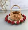 🌹100% Handmade Rose Coaster and Flower Basket Crochet
