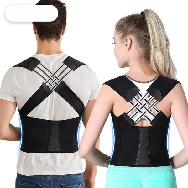 (🎉Last Day Promotion 50% OFF) Adjustable Back Posture Belt Office Home Gym Unisex - Buy 2 Get Extra 15% OFF & Free Shipping