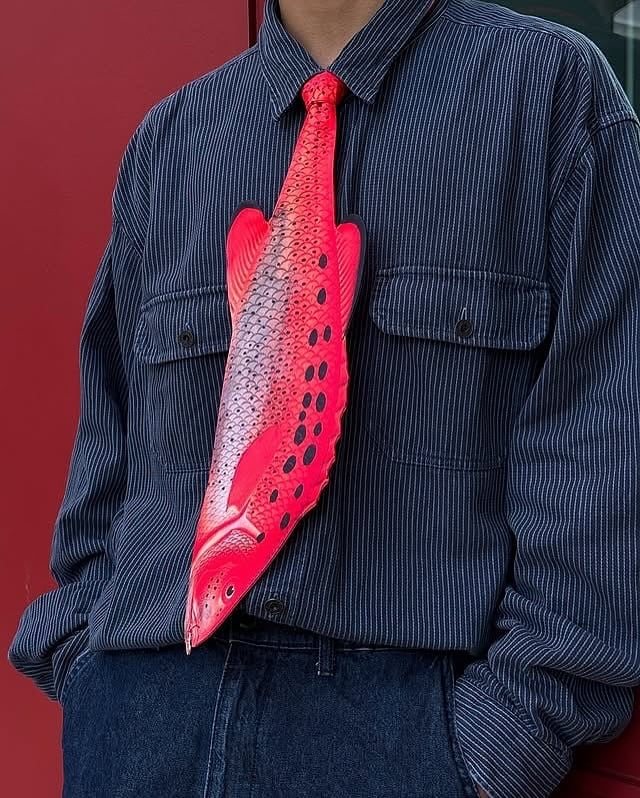 🎁Last Day Sale - 70% OFF🎉Animal Creative Tie🦊🦈👔