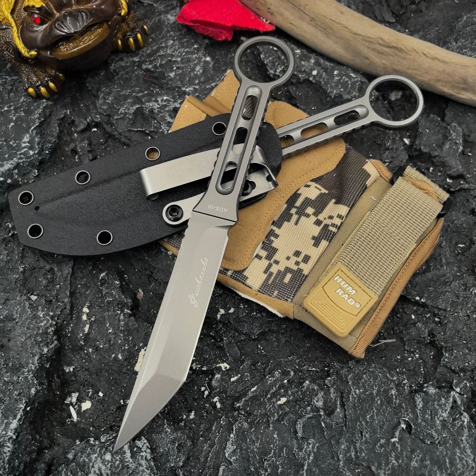 T-Ray DC53 Full Tang Fixed Blade Knife