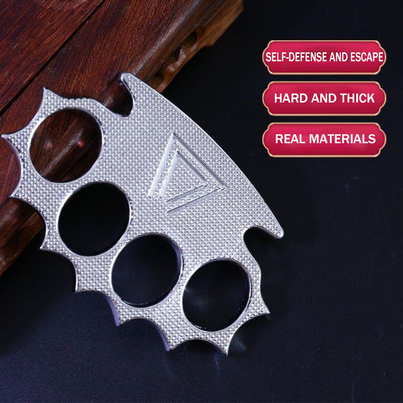 💥LAST DAY SALE 50% OFF💥Self-Defense Brass Knuckles Thickened Iron Fist Zinc Alloy High Hardness
