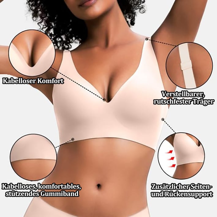 🔥Letzter Tag Verkauf 49% Rabatt🔥Bequeme Push-Up-Bralettes ohne Bügel für Damen