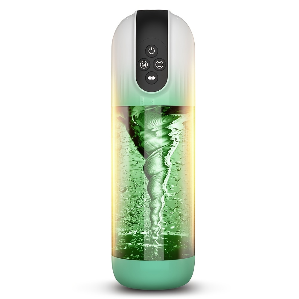 SHEMESIX Male Masturbator, Automatic, Waterproof With 7-Frequency Rotation & Suck