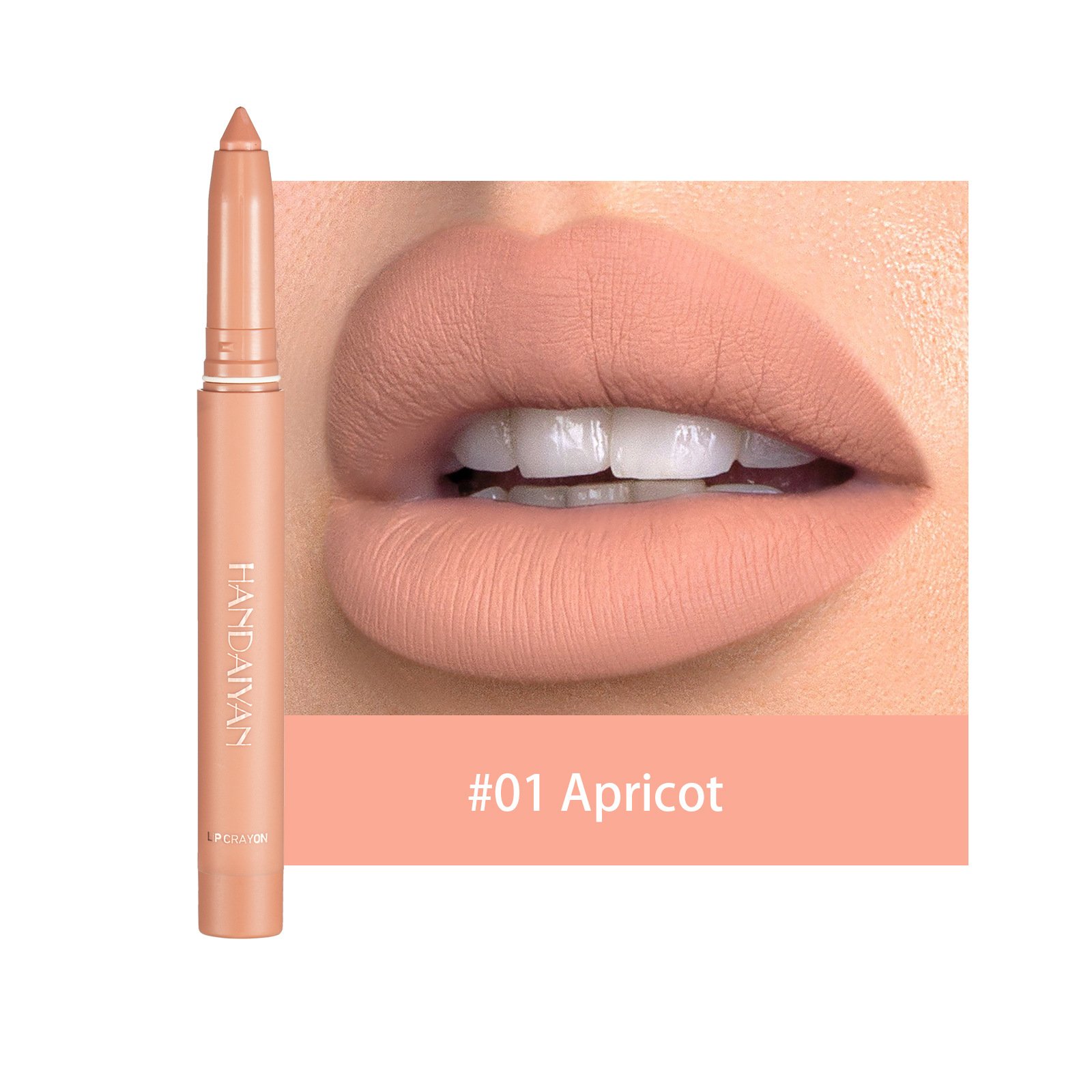 🔥Last Day Promotion 70% OFF-💋-Rotating Sharpenable Matte Lipstick Pencils