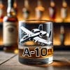 Air Force Fighter Theme Whiskey Glass