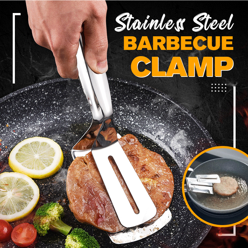 (🔥Last Day Promotion - 50% OFF) Stainless Steel Barbecue Clamp, BUY 2 GET 3 FREE