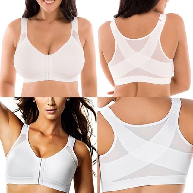 (🔥LAST DAY 50% OFF) Multifunctional Support Shaping Posture Corrector Wireless Bra (With Adjustable Shoulder Straps)