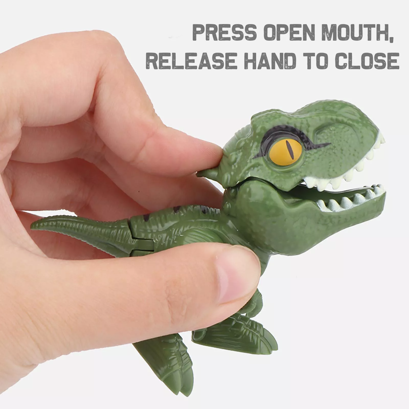 (🌲Early Christmas Sale- SAVE 48% OFF)FINGER BITING DINOSAUR TOY--buy 5 get 5 free & free shipping（10pcs）