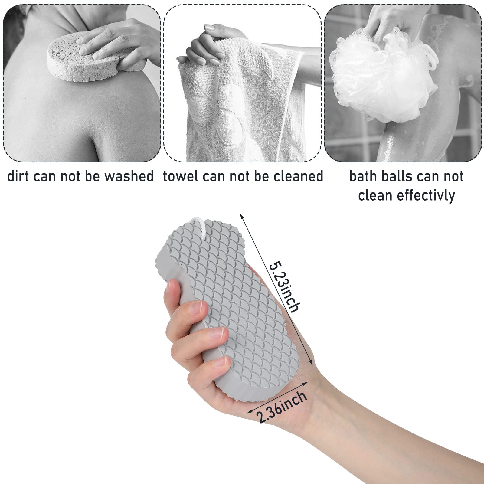 🔥 Early Mother's Day Sale- SAVE 70% OFF🔥 Super Soft Exfoliating Bath Sponge-👍 Buy 3 Get 2 Free - Best Sale💰 Per $4.79